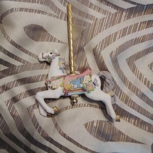 Colorful Carousel Horse Ornament